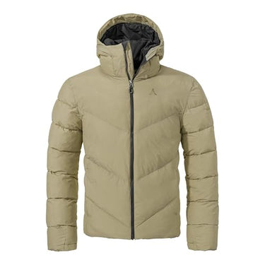 Schöffel Herren Ins Jacket Style Lodos MNS, leichte Steppjacke mit hoher Wärmeleistung, bequeme, warme Winterjacke mit Kapuze und hochschließendem Kragen, nutmeg, 50 im Sale